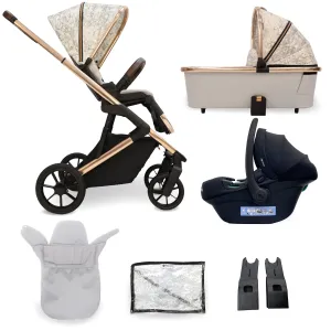 MB500 3-in-1 Travel System - Rose Gold Marble