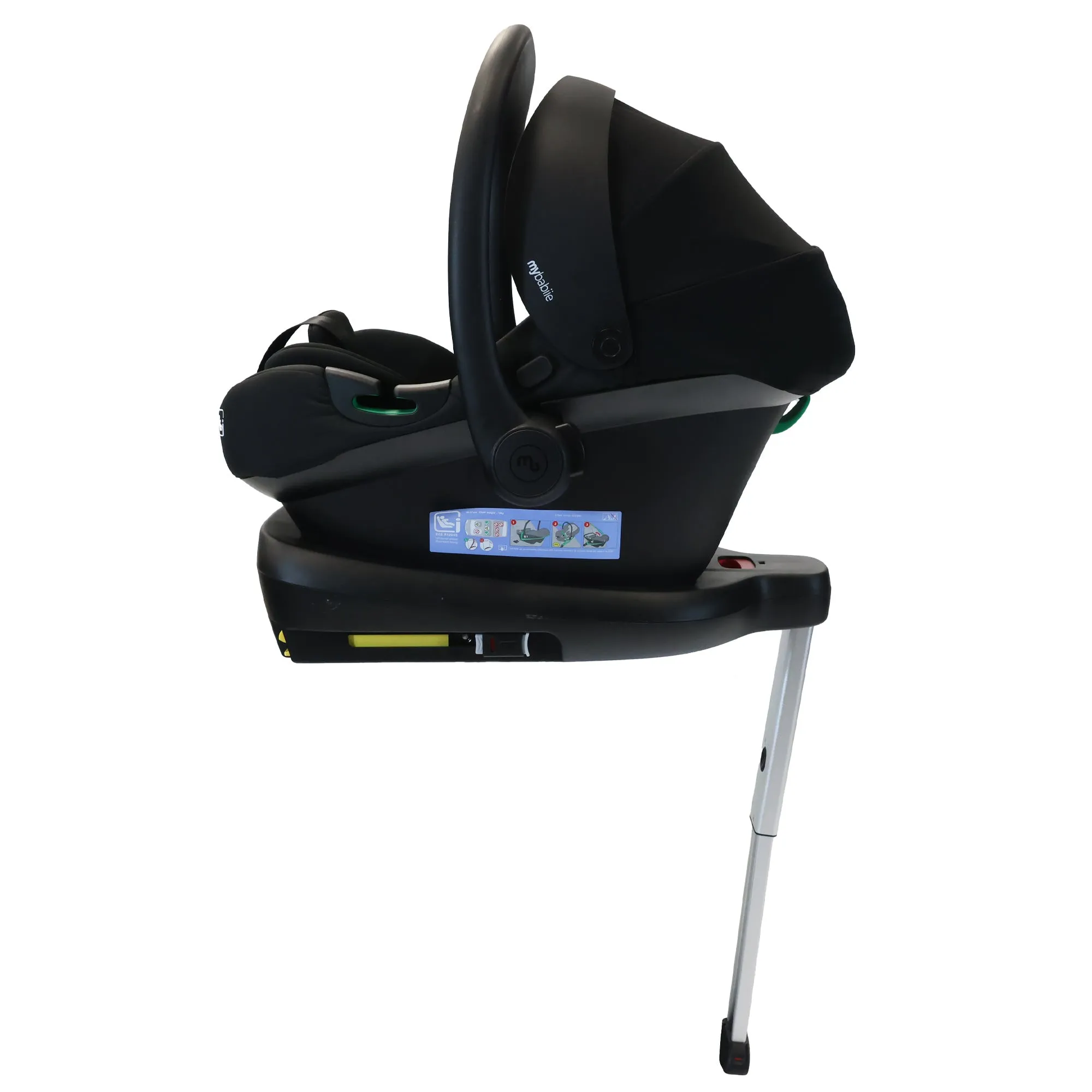 MB500 3-in-1 Travel System with Base - Moon Grey