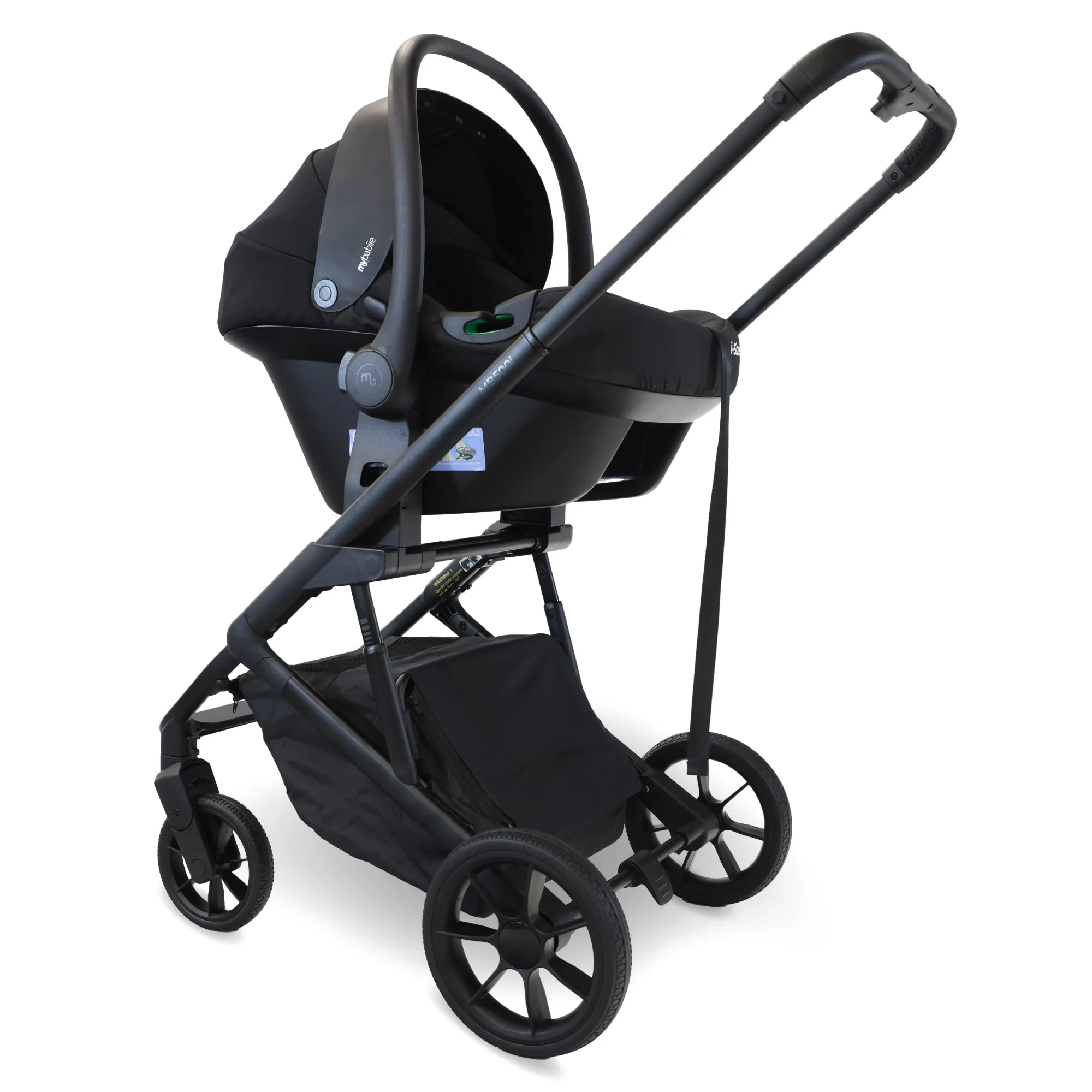 MB500 3-in-1 Travel System with Base - Moon Grey