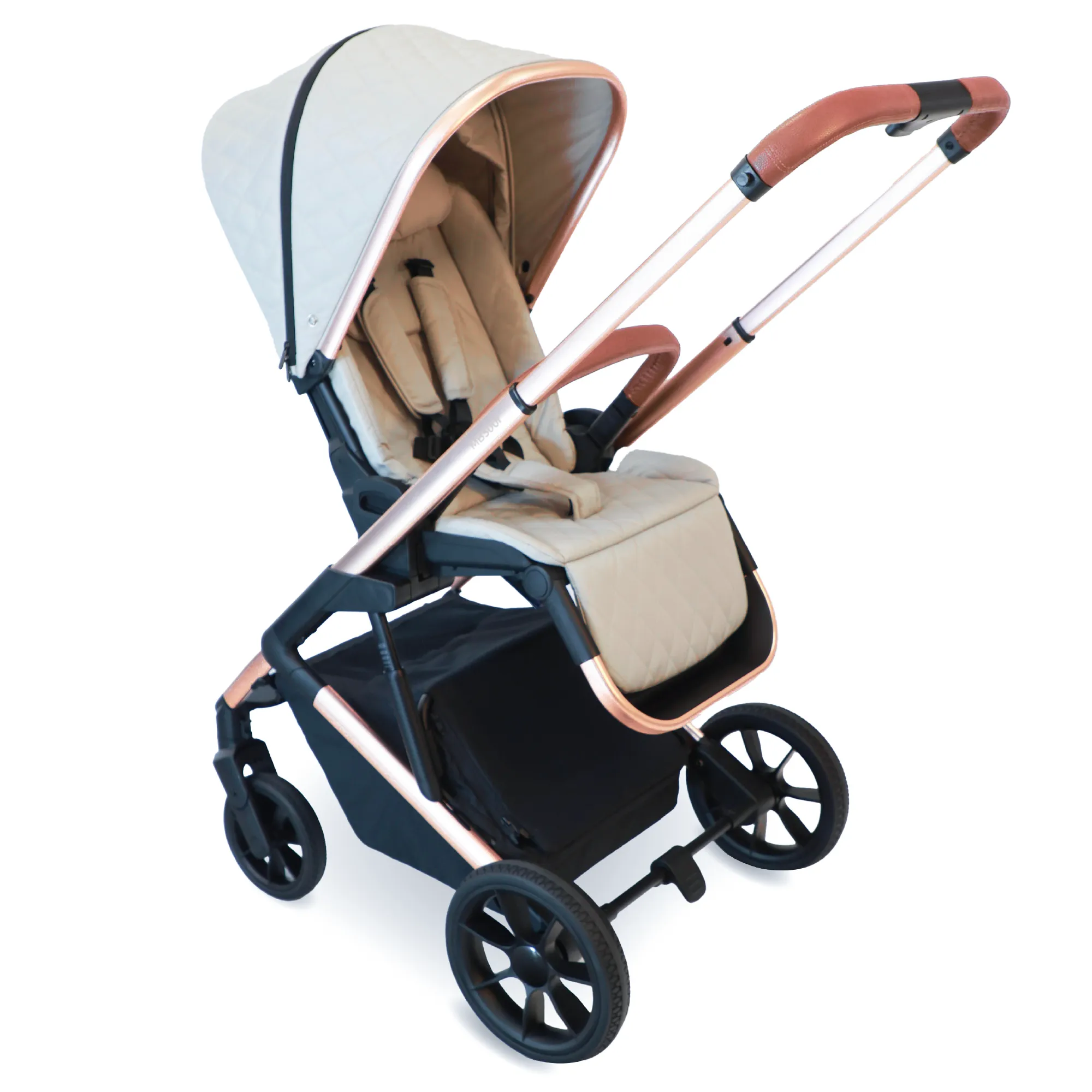 MB500 3-in-1 Travel System with Base - Rose Gold Stone