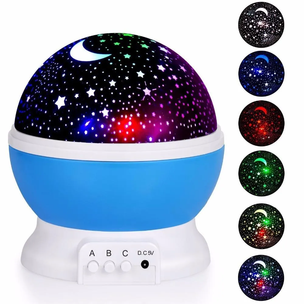 Moon & Stars Projector Lamp