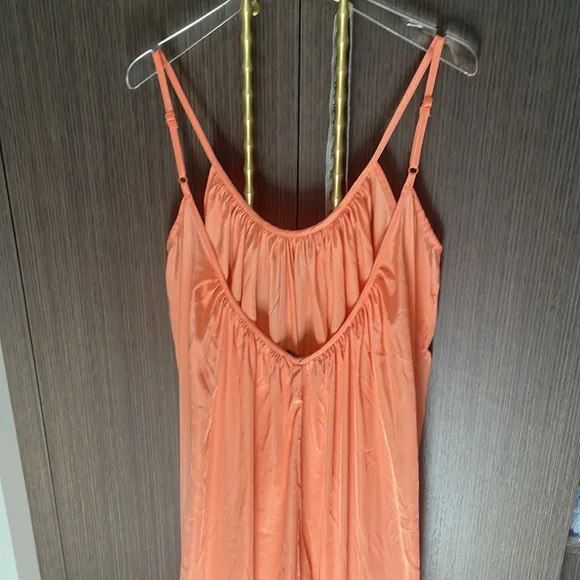 New ASOS DESIGN Coral Floaty Maxi Dress