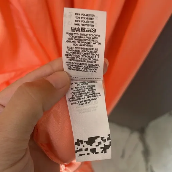 New ASOS DESIGN Coral Floaty Maxi Dress