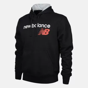 New Balance Mens Volume Fleece Pullover Core Hoodie