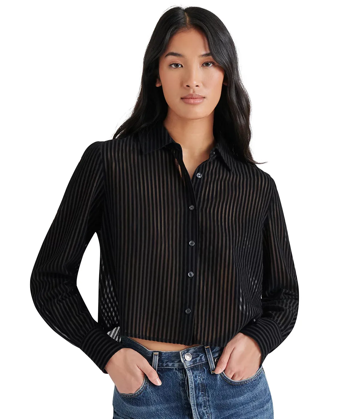 NOELLE TOP - BLACK