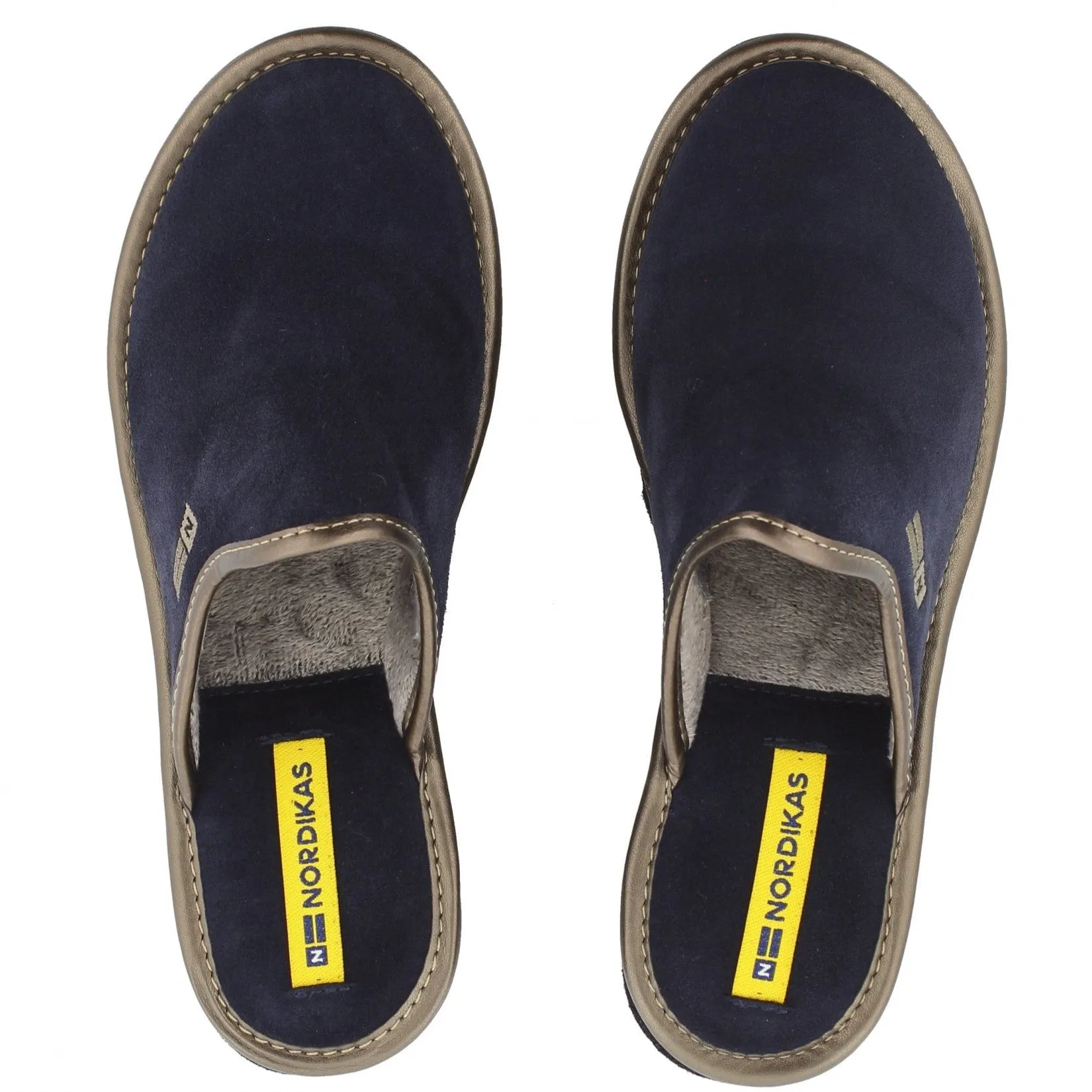Nordikas Mule Slippers 1612-NAVY