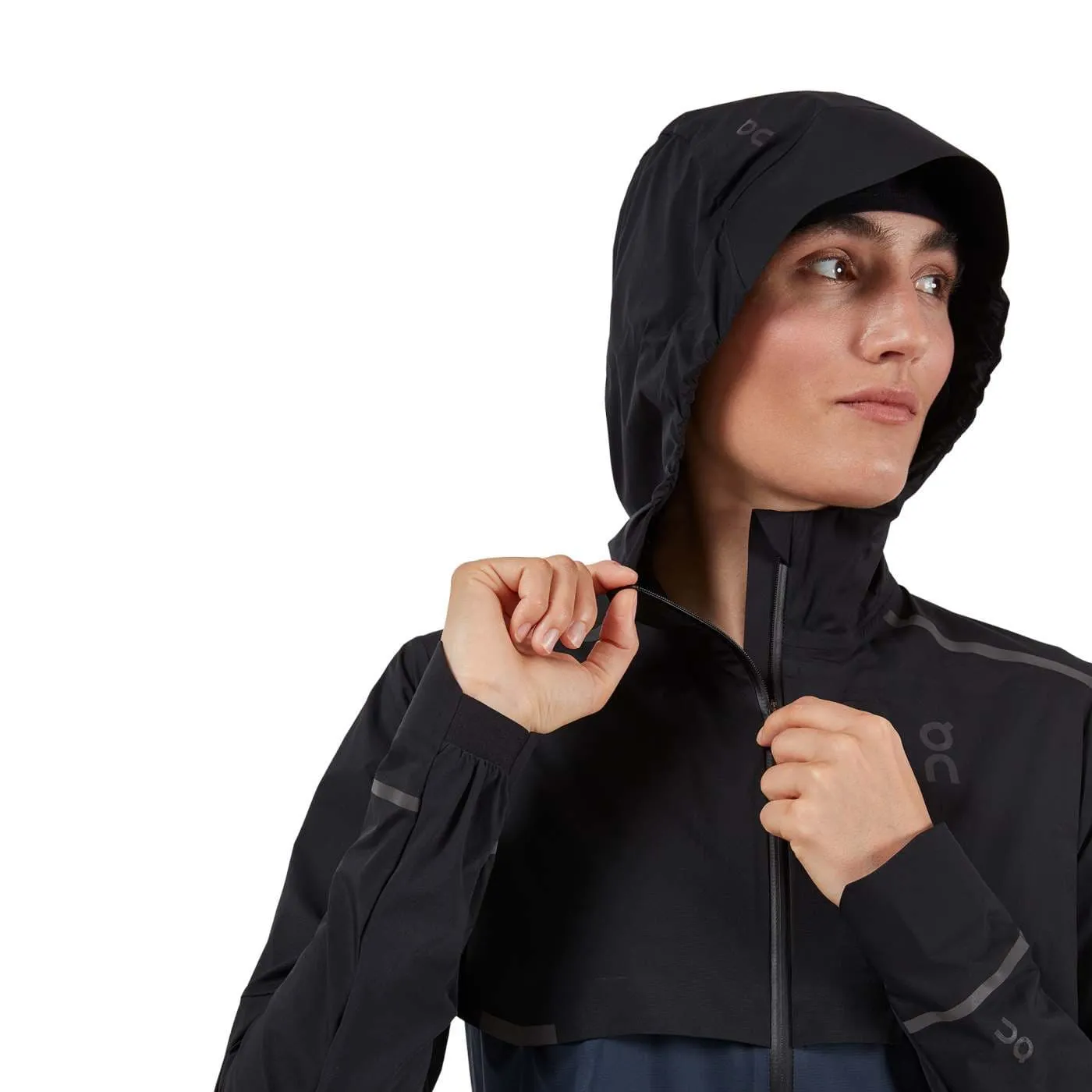On Running Weather Jacket (Women's) - Black/Navy