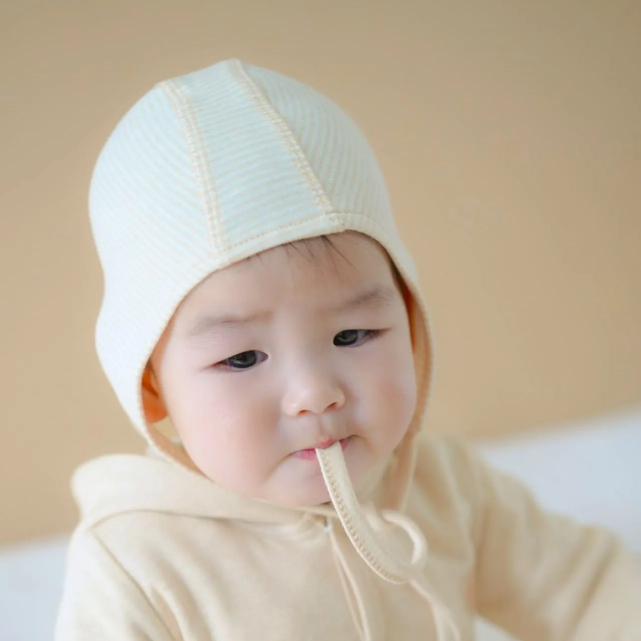 Organic Cotton Newborn Bonnet