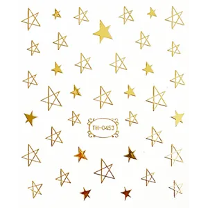 Pasties Decals - Gold Stars