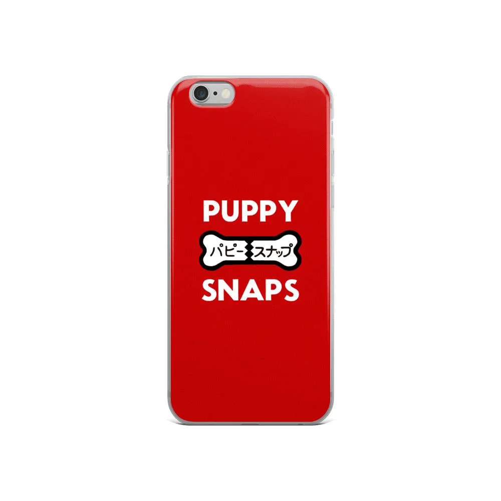 Puppy Snaps iPhone Case