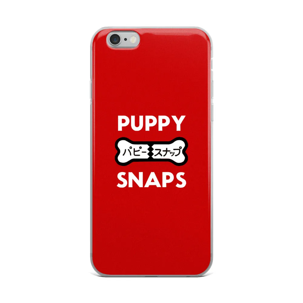 Puppy Snaps iPhone Case