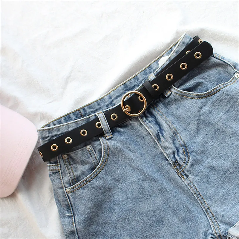 "CHIC ROUND BUCKLE" BELT K071506