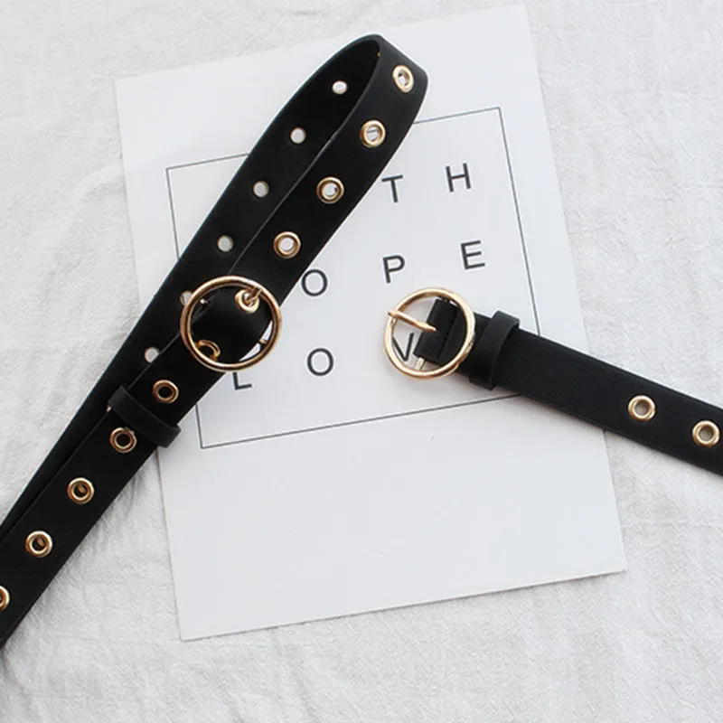"CHIC ROUND BUCKLE" BELT K071506