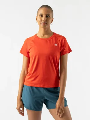 Rabbit EZ Tee Cropped Shirt (Women's)