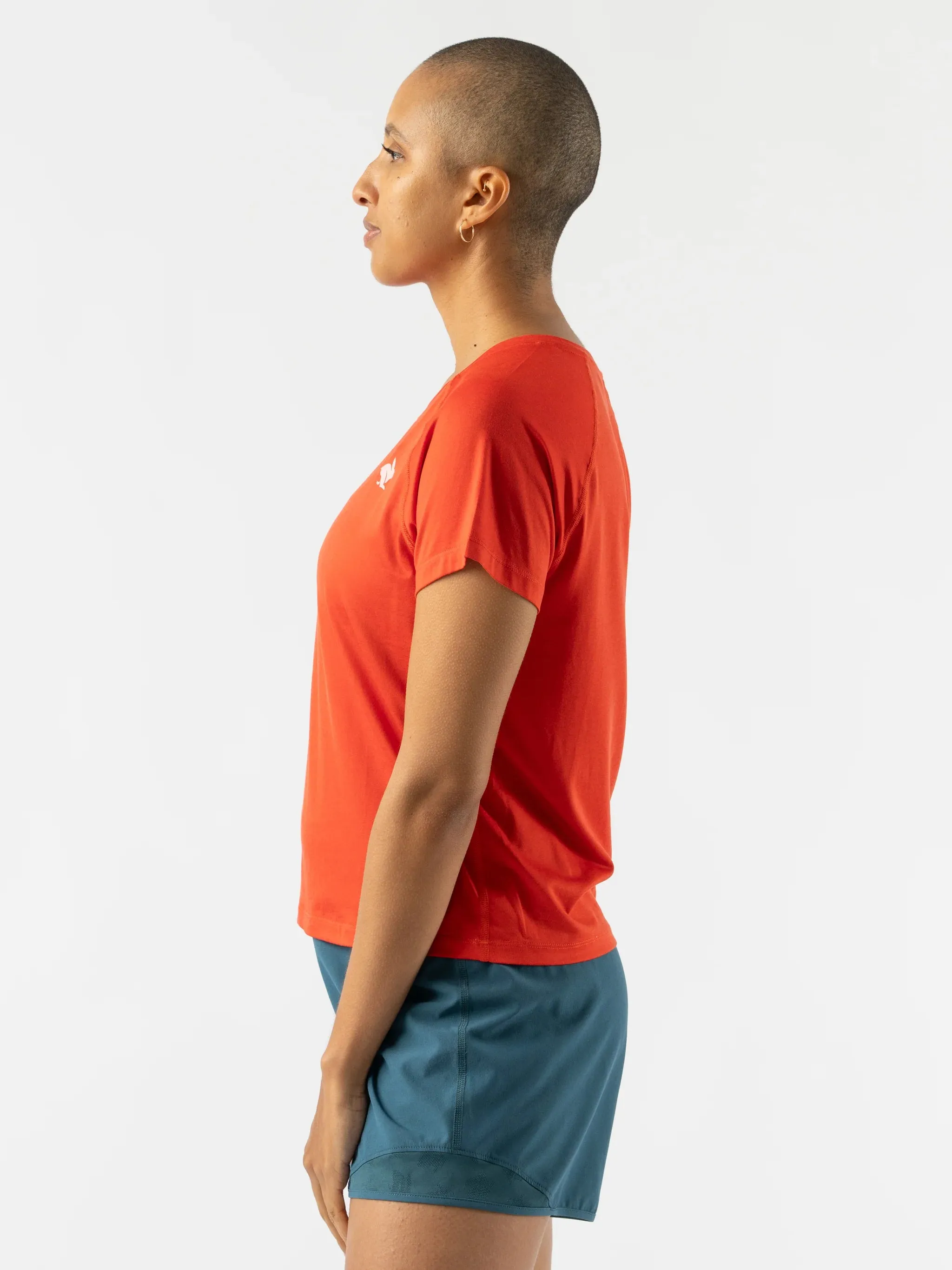 Rabbit EZ Tee Cropped Shirt (Women's)