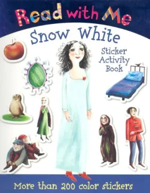 Read with Me Snow White: Sticker Activity Book (Read with Me (Make Believe Ideas)) Durable Soft Cover