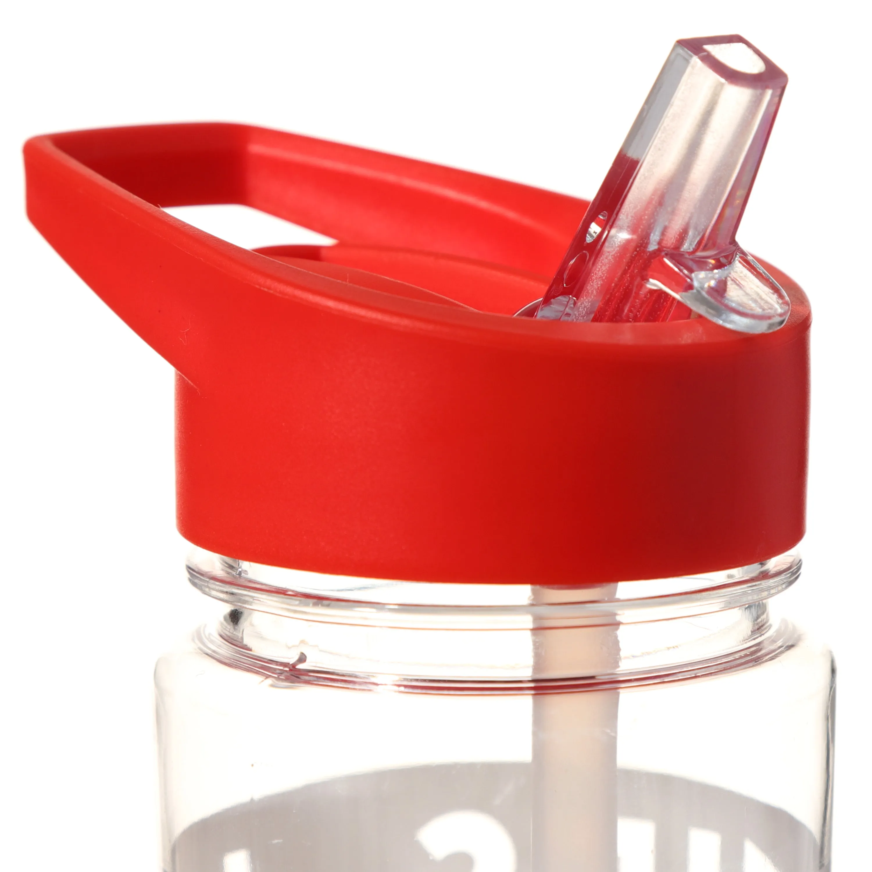 Reusable Welsh Dragon Wales Cymru 550ml Water Bottle with Flip Straw