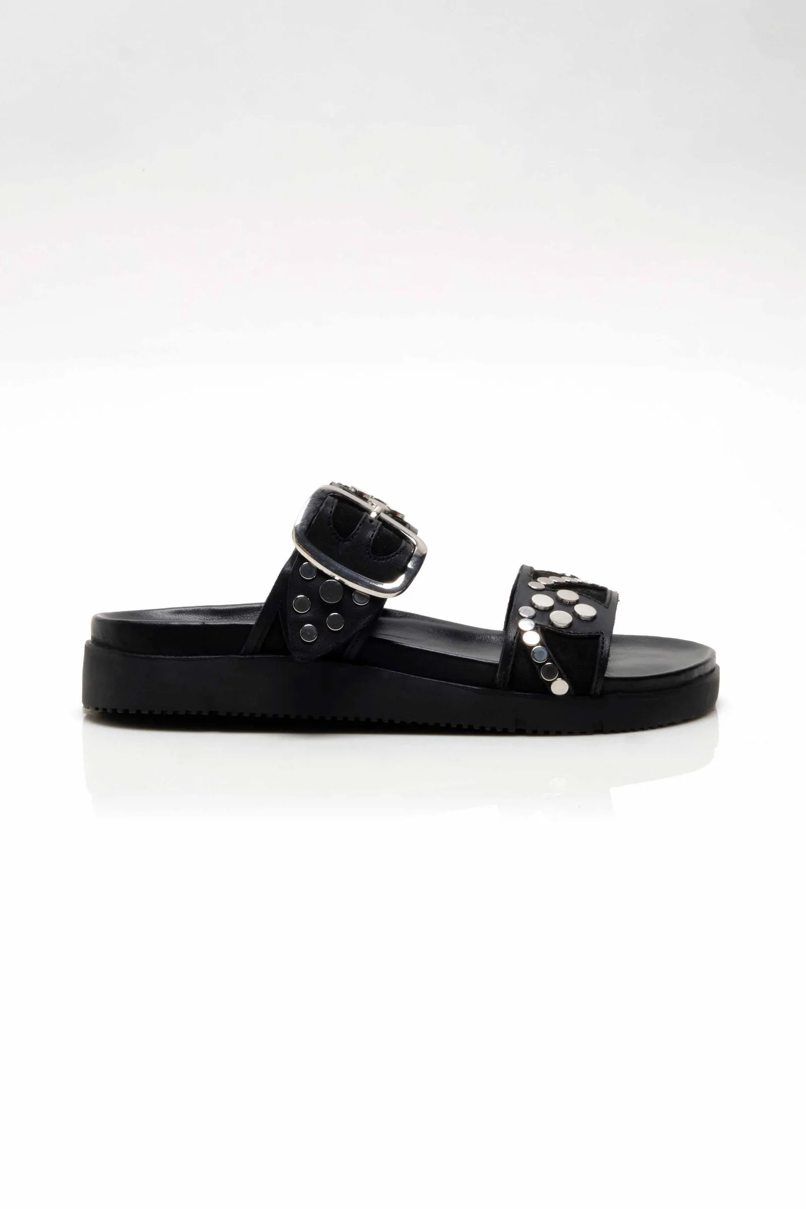 Revelry Studded Sandal Black