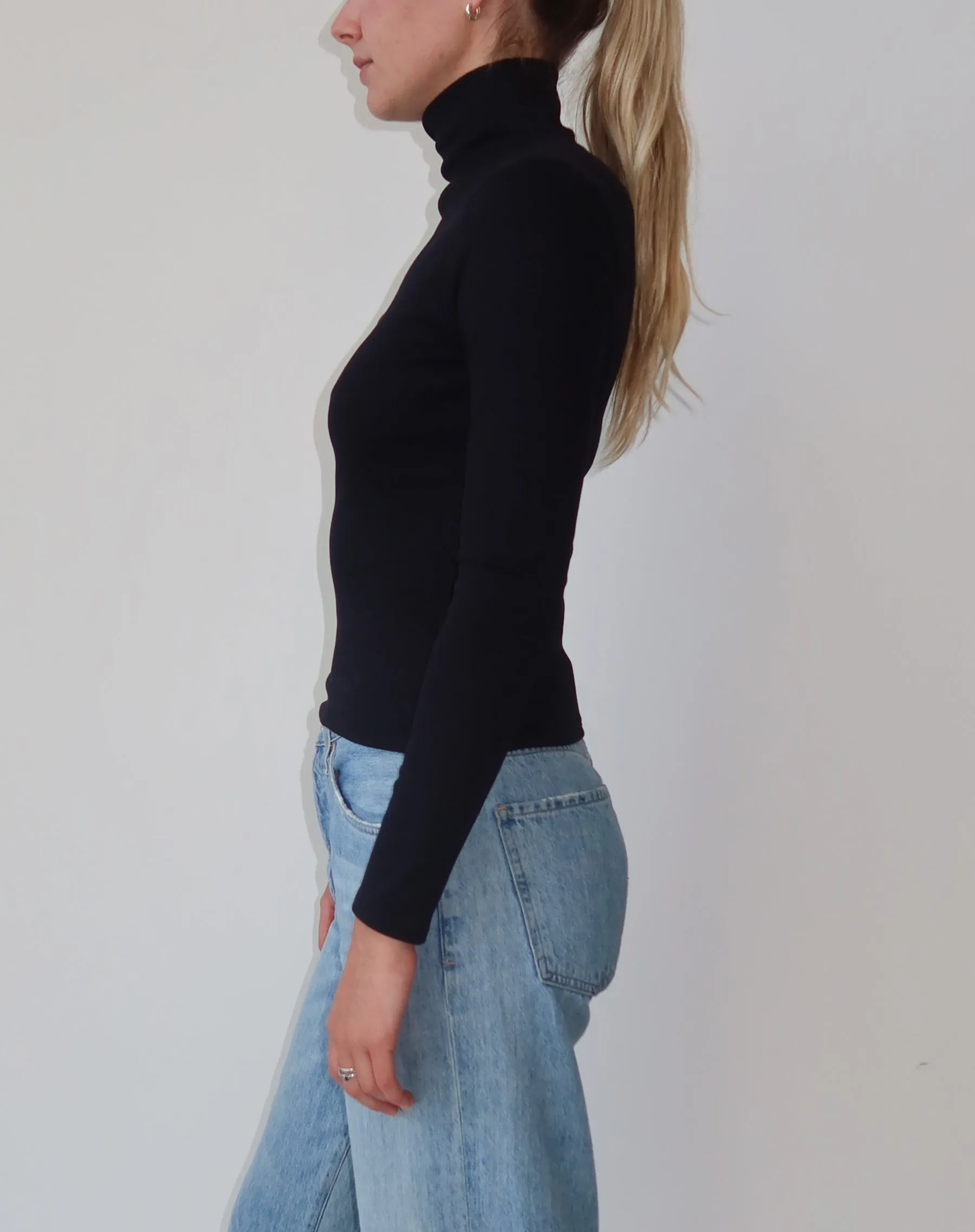 Ribbed Turtleneck