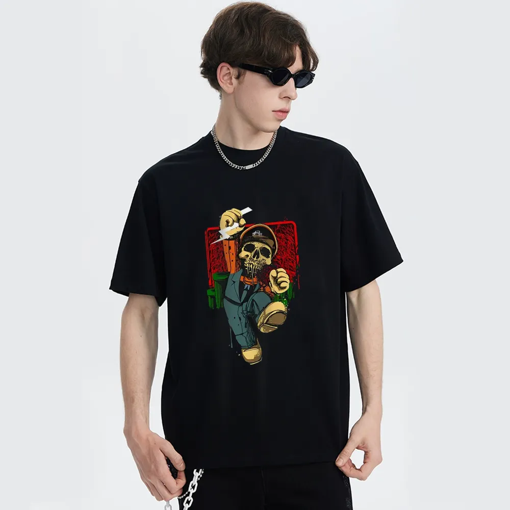 Running Skeleton Pirate T-Shirt
