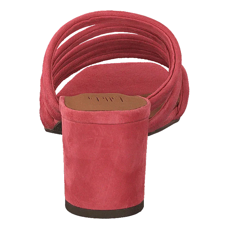 Sandals Dark Pink Suede