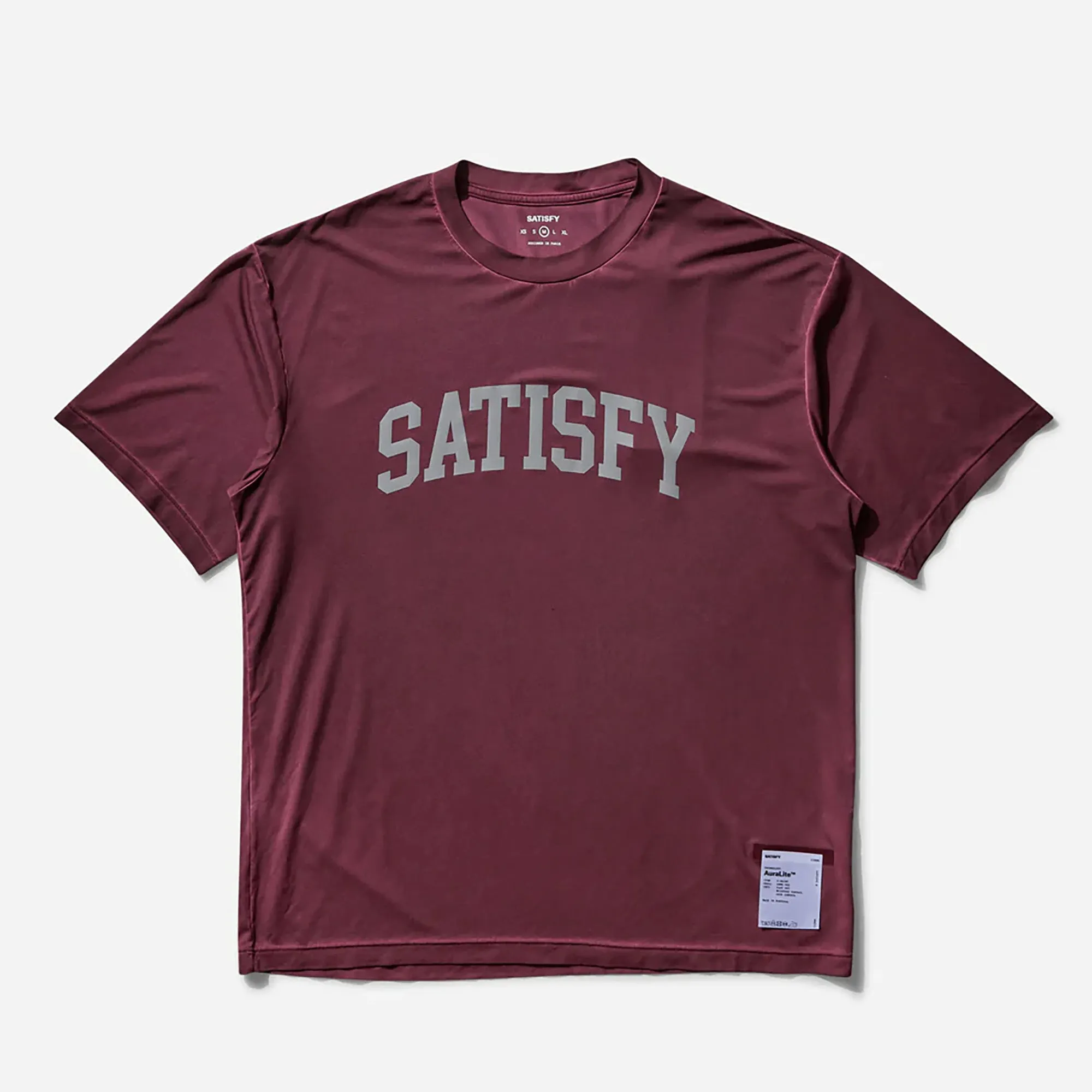 Satisfy AuraLite™ T-Shirt - Pigment Burgundy