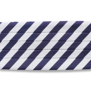 Scholastic Blue/White - Cummerbunds