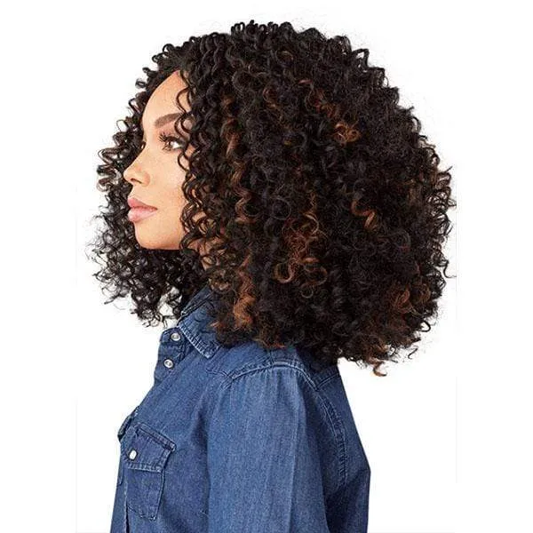 Sensationnel Empress Curls Kinks & CO Textured Synthetic Lace Front Wig - SHOW STOPPER - Clearance