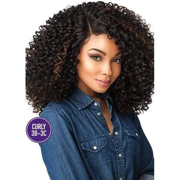 Sensationnel Empress Curls Kinks & CO Textured Synthetic Lace Front Wig - SHOW STOPPER - Clearance