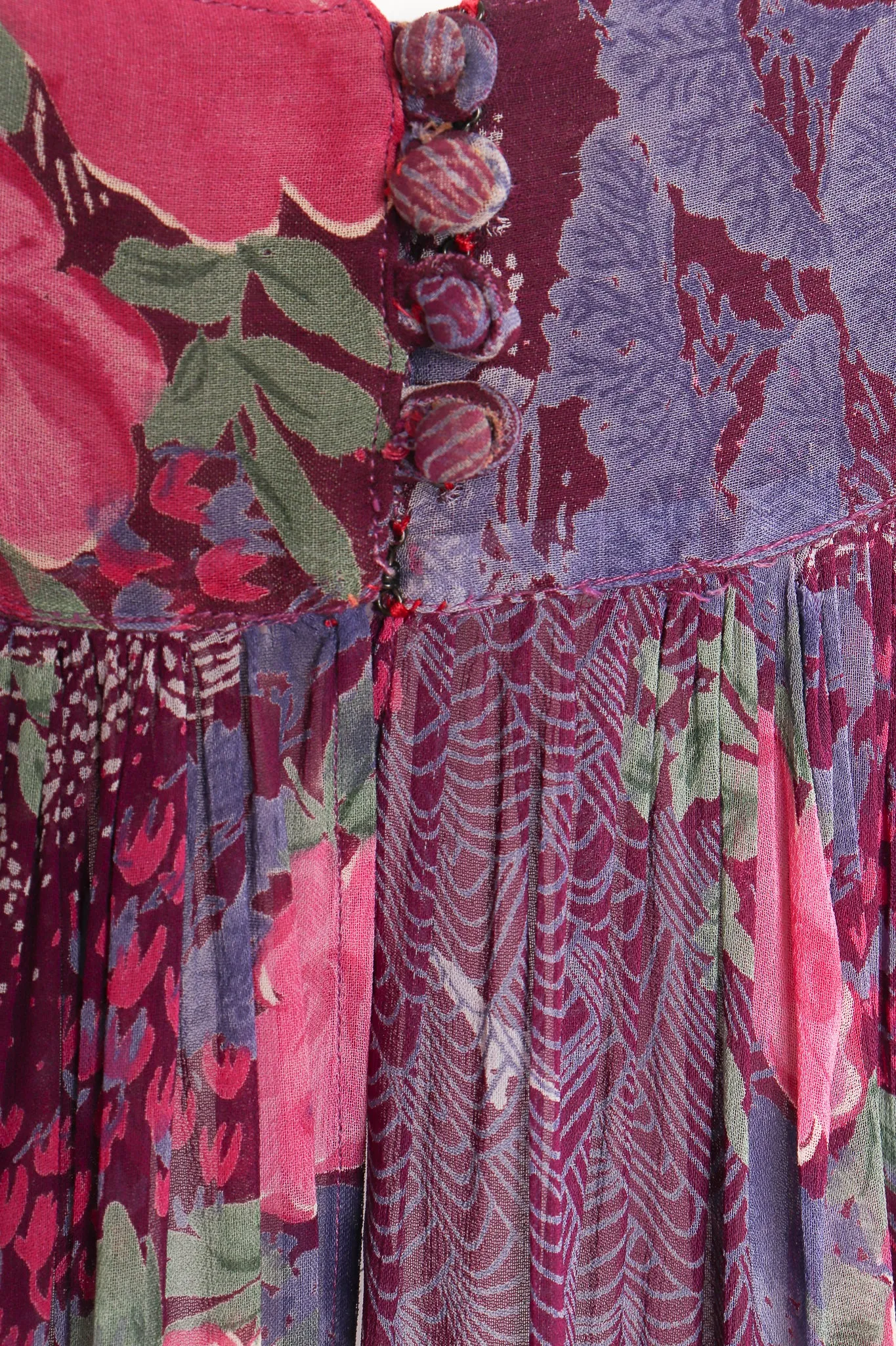 Sheer Floral Harem Jumpsuit