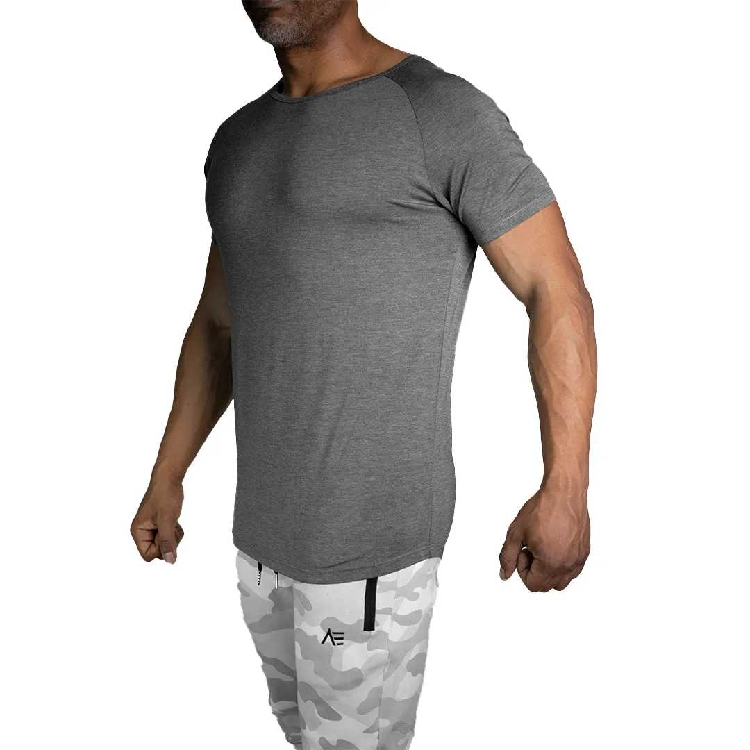 Short Sleeve Bamboo Performance Shirt - Gray