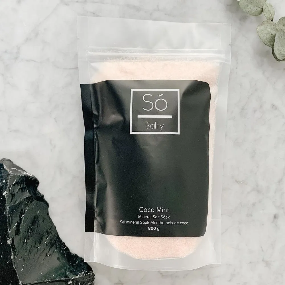 So Salty - Epsom and Himalayan Pink Salt Soaks