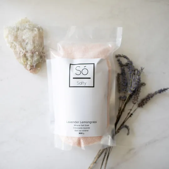 So Salty - Epsom and Himalayan Pink Salt Soaks