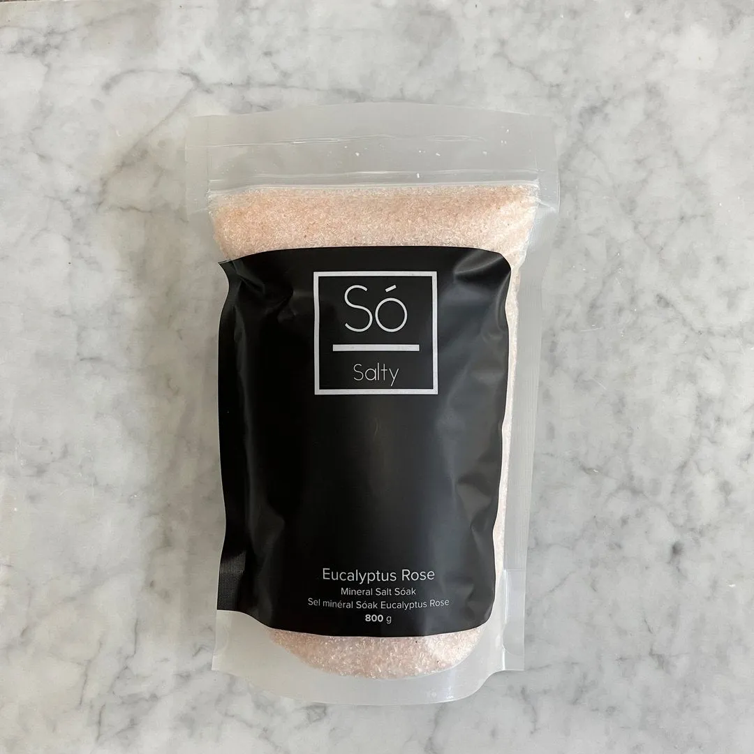 So Salty - Epsom and Himalayan Pink Salt Soaks