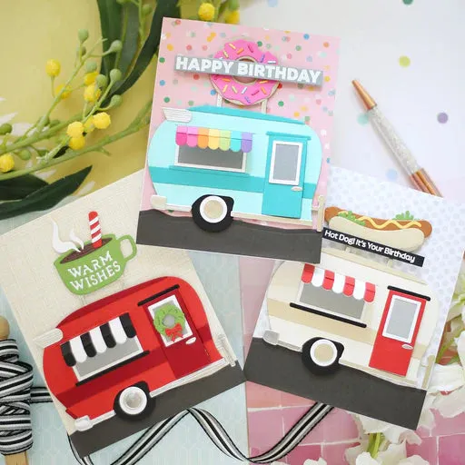 Spellbinders Camper Life- Warm Wishes Camper
