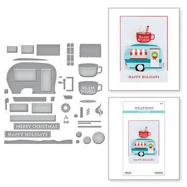 Spellbinders Camper Life- Warm Wishes Camper