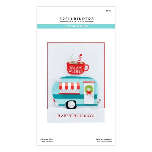 Spellbinders Camper Life- Warm Wishes Camper