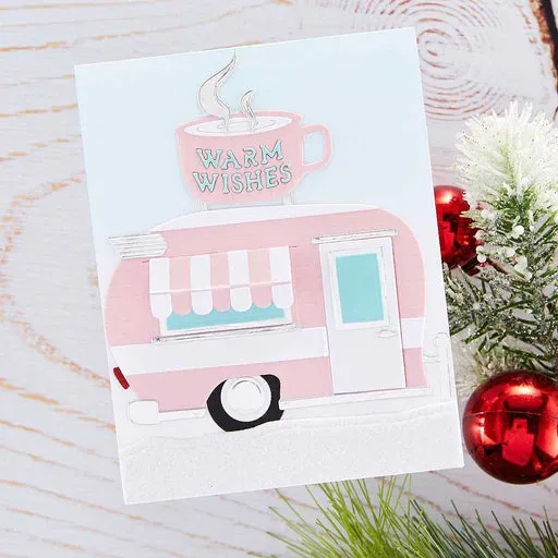 Spellbinders Camper Life- Warm Wishes Camper
