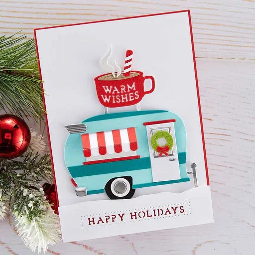 Spellbinders Camper Life- Warm Wishes Camper