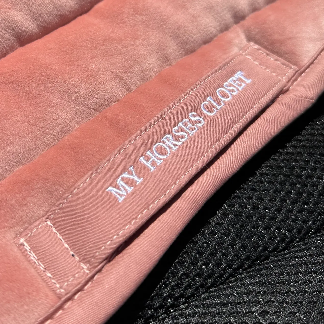 Suede Tech Dressage Saddle Pad Vieux Rose