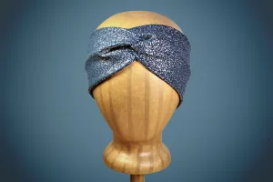 Teal & Gold Turban Headband