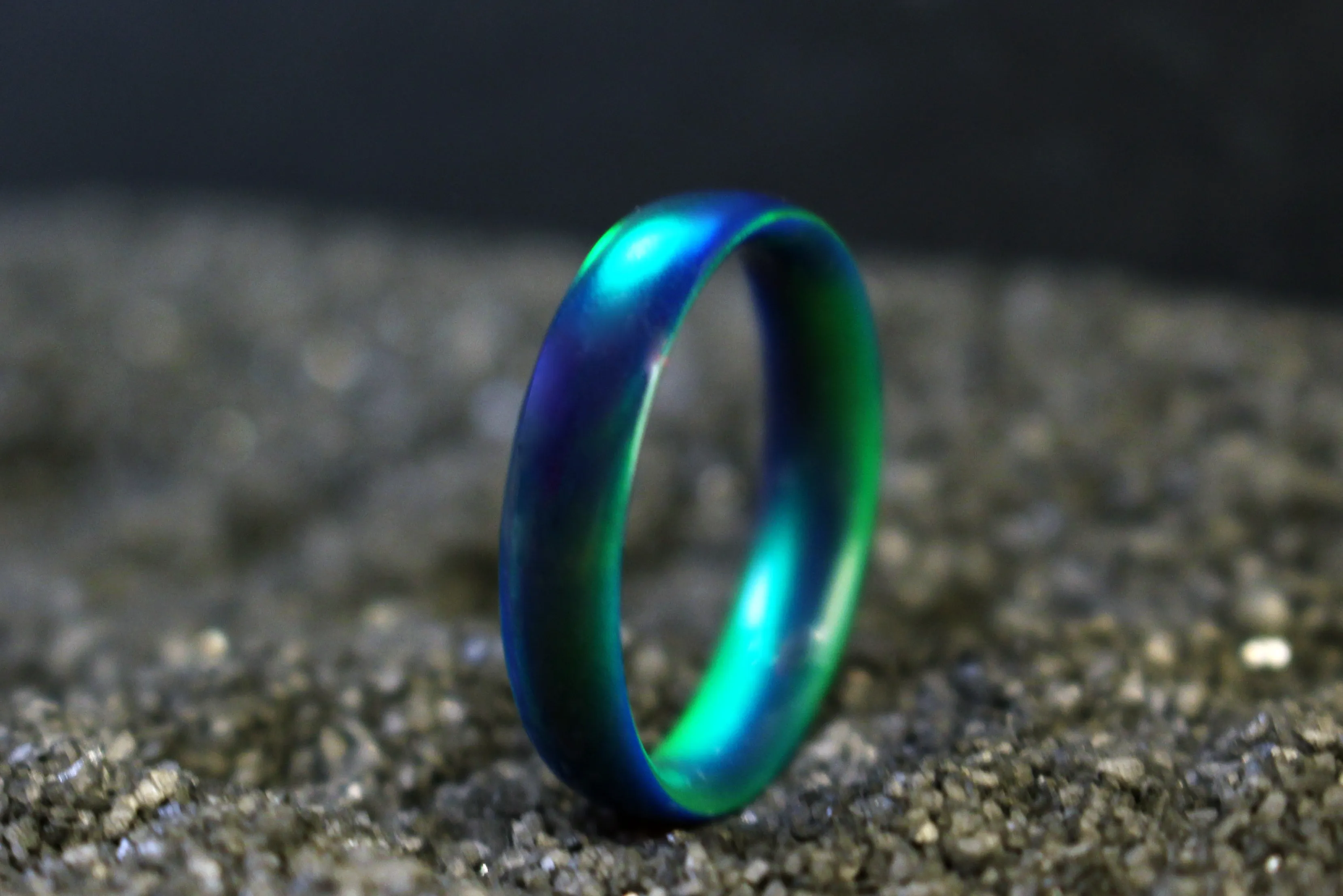 The Aurora - Green Opal Ring