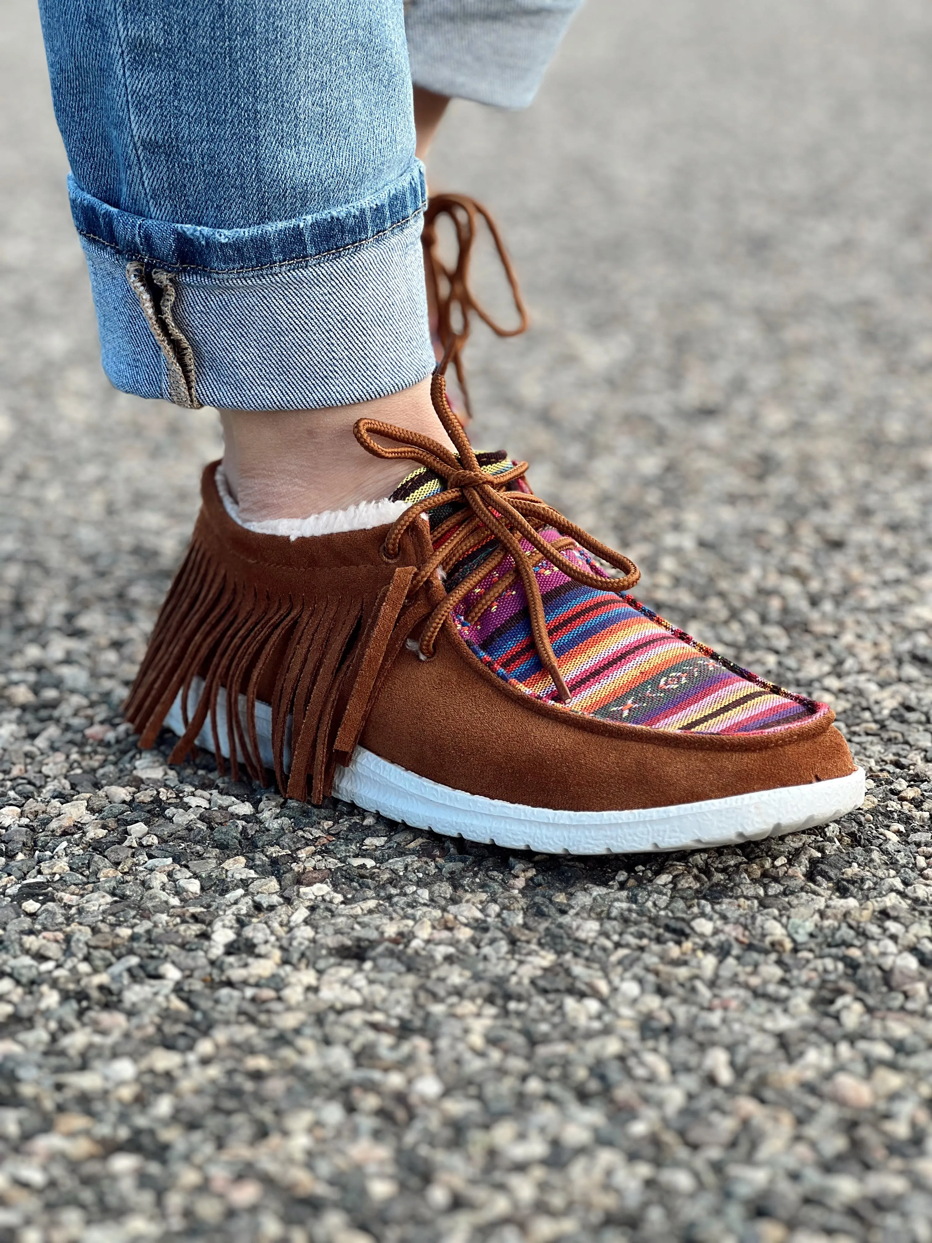 The Cowgirl Serape Sneaker