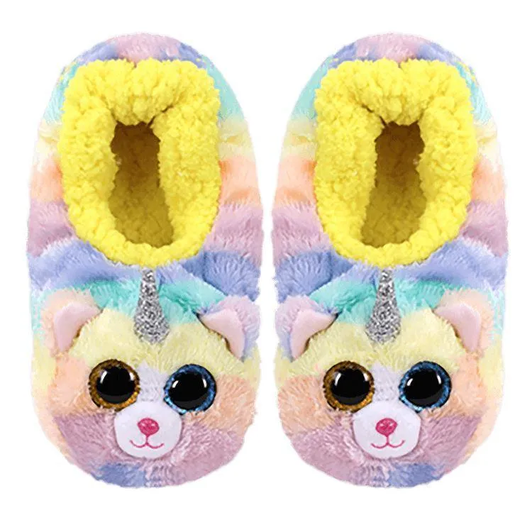Ty Fashion Slippers Heather Cat - Size 36-38