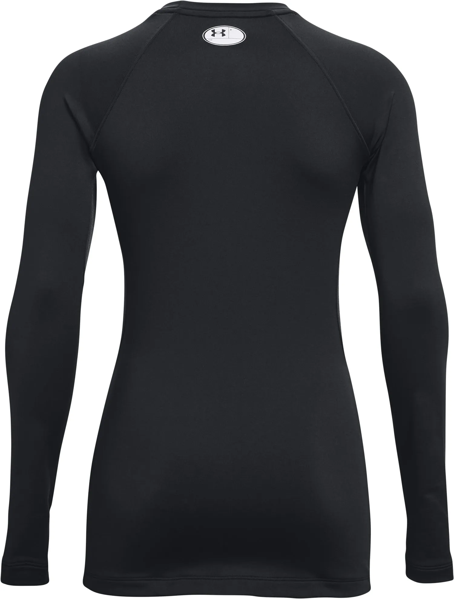 Under Armour ColdGear Authentics Long Sleeve Womens Running Top - Black