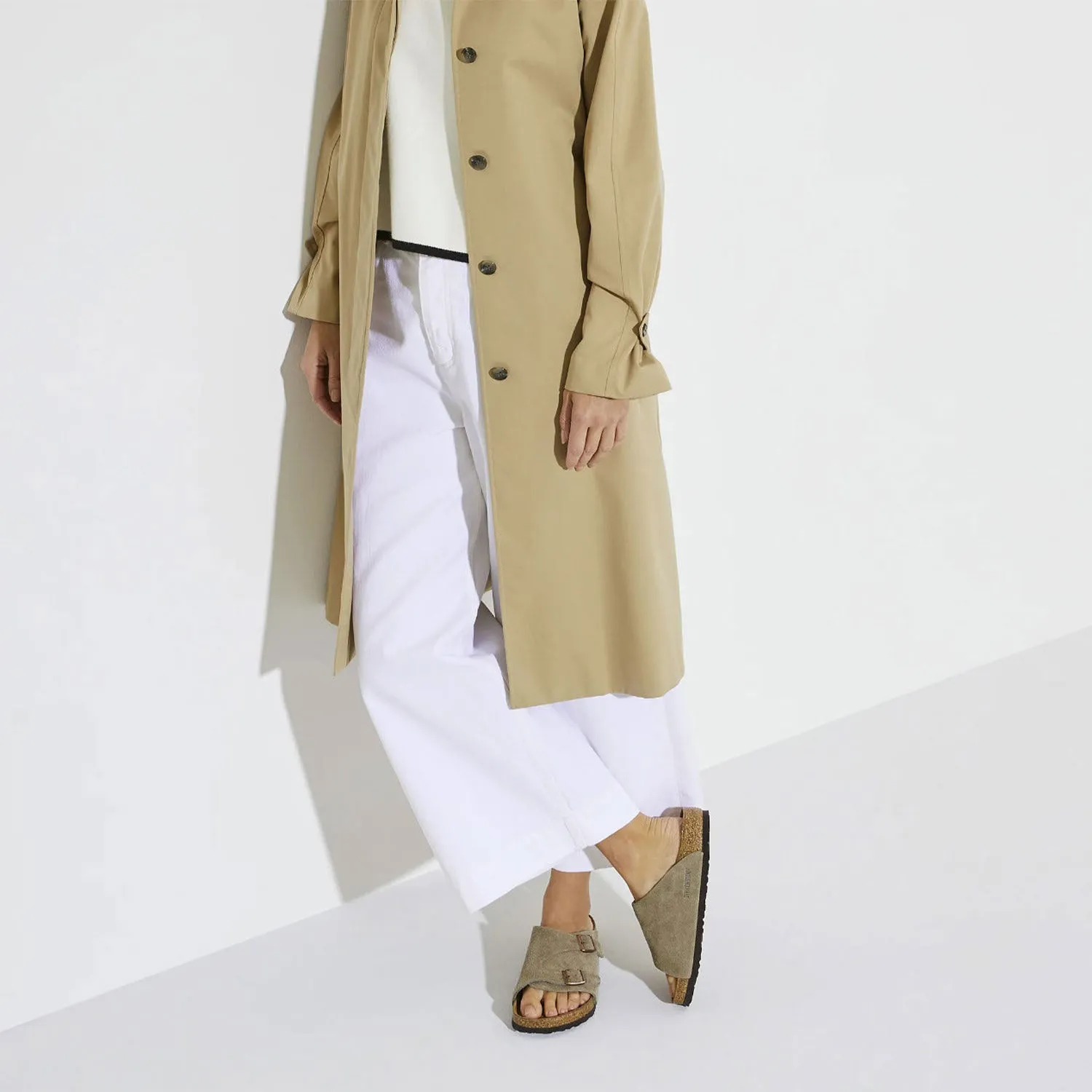 Unisex Birkenstock Zurich Taupe Suede