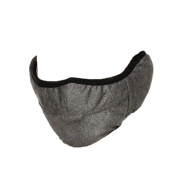 Unisex Winter Two-in-one Earmuffs Warm Mask