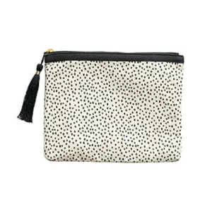 Vanilla Bean Canvas Pouch