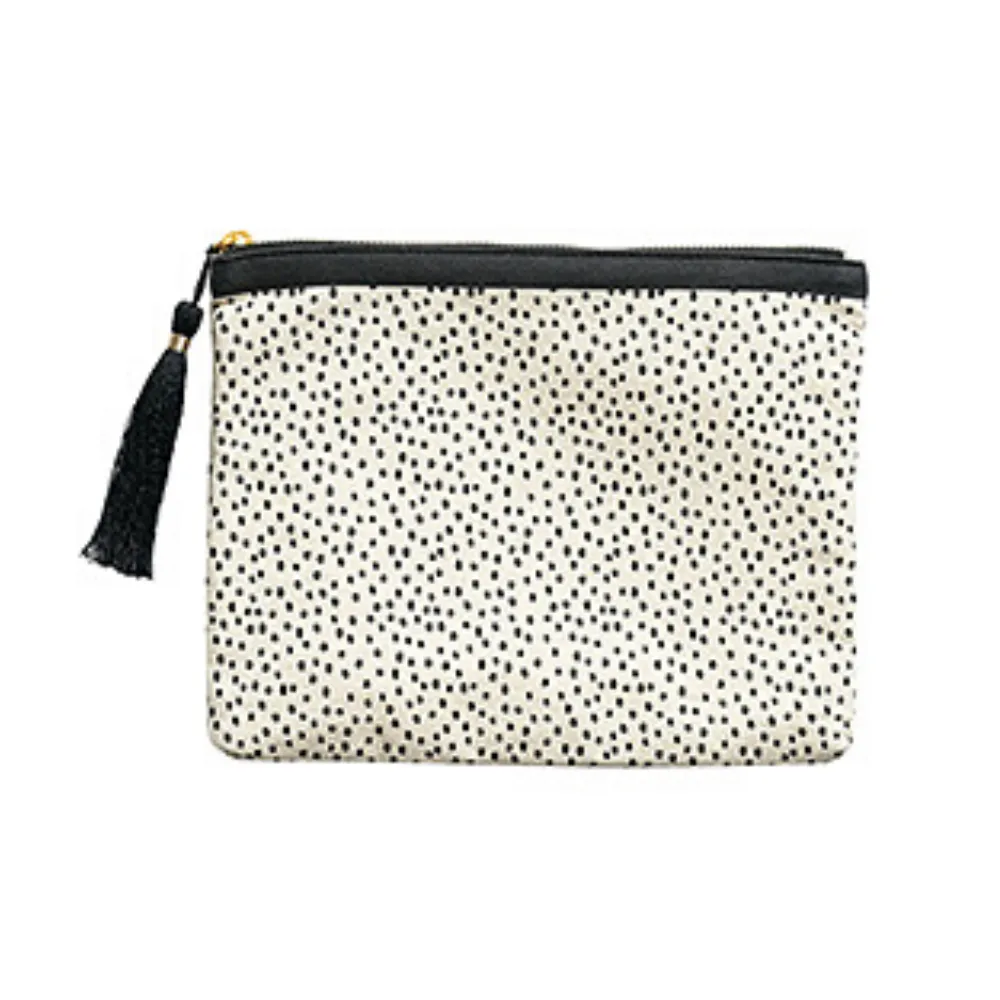 Vanilla Bean Canvas Pouch
