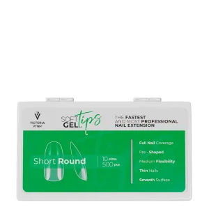 Victoria Vynn Soft Gel Tips Short Round